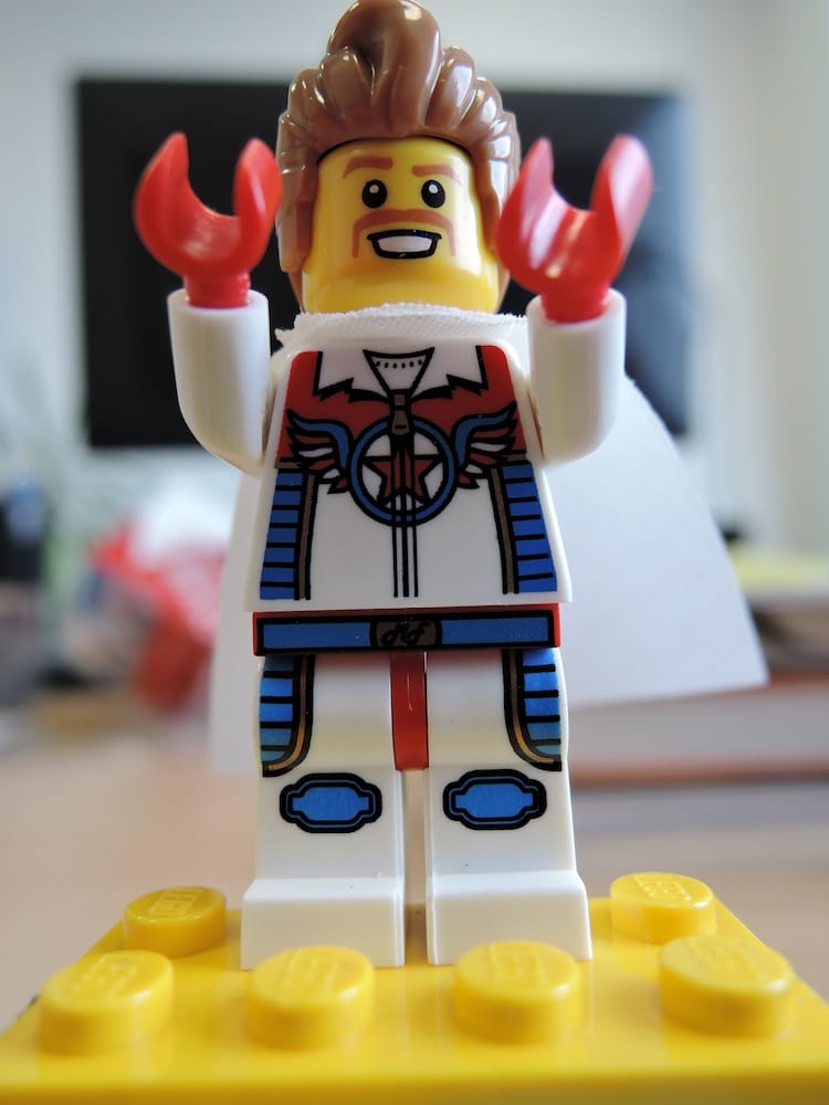 Held der Arbeit: Pomodoro mit Lego