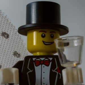 Lego Figur Bräutigam