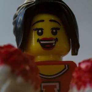 Lego Figur Cheerleader