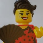 Lego Figur Flamencotänzerin