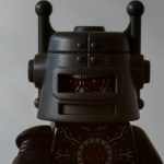 Lego Figur böser Roboter